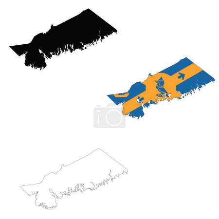Ilustración de Mapa de la bandera de Halifax Map. Esquema del mapa del signo de Halifax. Icono de Halifax Map. Nueva Escocia. boceto de garabato Halifax signo de mapa. estilo plano. - Imagen libre de derechos
