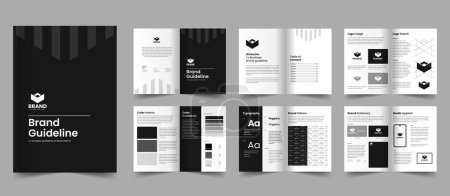Brand guidelines and Identity guidelines template