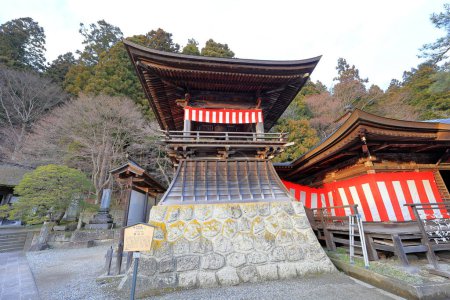 Photo for Rissyakuji Temple (Yamadera) a centuries-old Buddhist temple at Yamadera, Yamagata, Japan - Royalty Free Image
