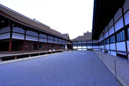 Palais impérial de Kyoto (Jardin national de Kyoto Gyoen) ancienne résidence familiale impériale à Kyotogyoen, quartier Kamigyo, Kyoto, Japon