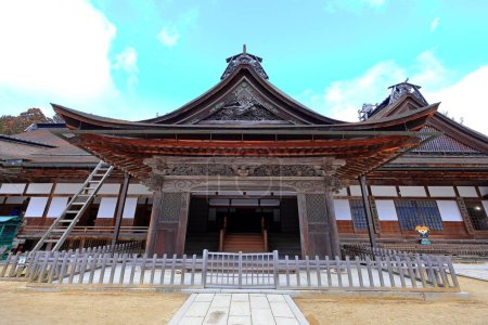 Téléchargez les photos : Kongobu-ji, siège du bouddhisme shingon à Koyasan, Koya, district d'Ito, Wakayama, Japon - en image libre de droit