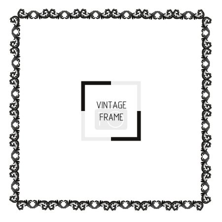 Frame, in the style of an ornament, pattern, background, texture