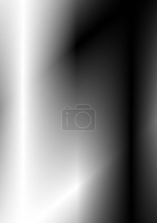 Photo for Vertical abstract background image of black gray white tones with gradient style. - Royalty Free Image