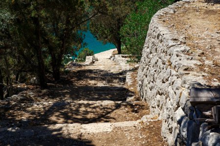 Foto de Parque Nacional de Mljet Croacia increíbles monumentos históricos naturales y arquitectónicos, vistas - Imagen libre de derechos