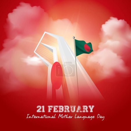 Téléchargez les illustrations : 21 février Journée de la langue maternelle - en licence libre de droit