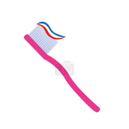Téléchargez les photos : Toothbrush icon. flat illustration for web - en image libre de droit