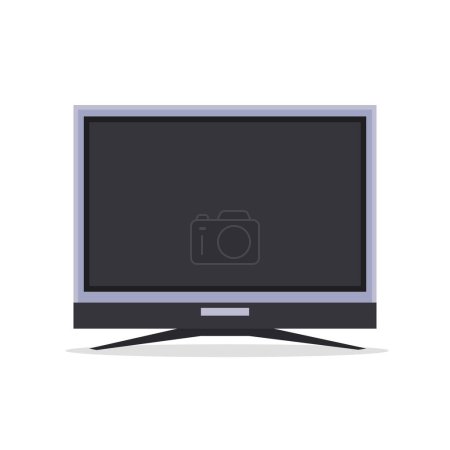Photo for Tv screen isolated on white background - Royalty Free Image