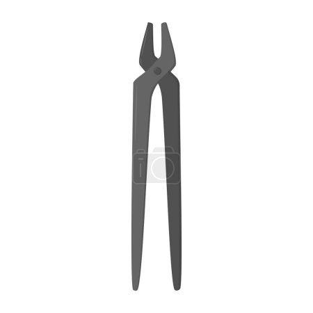Ilustración de Alicates icono de la herramienta de metal, ilustración de vectores - Imagen libre de derechos
