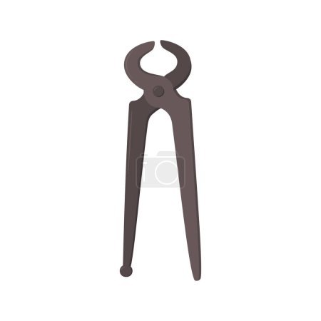 Illustration for Pliers metal tool icon, vector illustration - Royalty Free Image