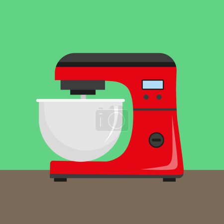 Illustration for Flat design of cooking icon, vector illustration - Royalty Free Image
