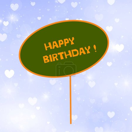 Photo for An happy birthday card - Royalty Free Image