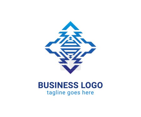 Creative modern logo design for business