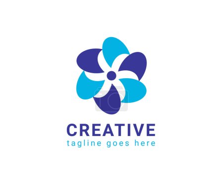 Creative modern business logo design