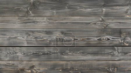 Cette image montre une vue panoramique des planches de bois carbonisé, chacune présentant des motifs de grain détaillés accentués par le processus de carbonisation..