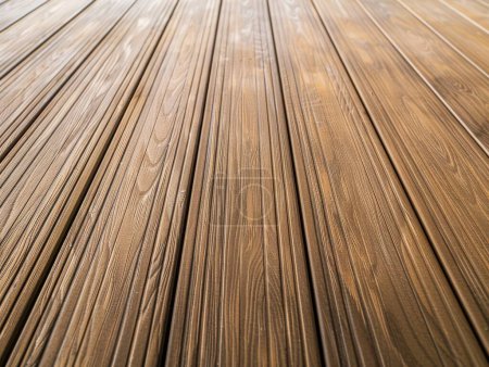 This captivating image displays a series of elegantly curved wooden planks, each marked by the intricate patterns of natural wood grain.