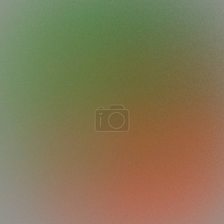 Photo for Abstract background, green,red color. Gradient, noise effect. - Royalty Free Image