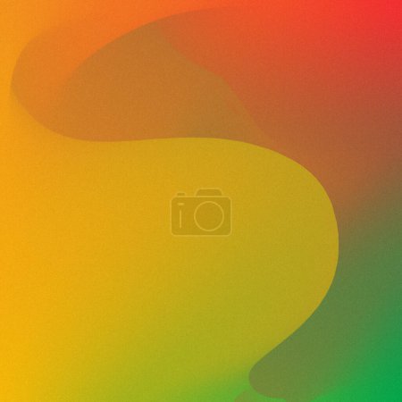 Photo for Abstract background, green,yellow, red color.Wave Gradient, noise effect. - Royalty Free Image