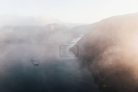 Photo for Beautiful view on river and mountains - Royalty Free Image