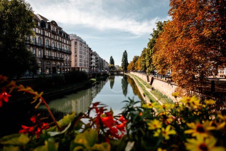 Strasbourg, France. Autumn cityscape