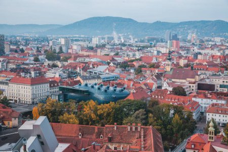 Ansichten der österreichischen Stadt Graz