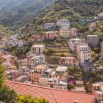 Views of Riomaggiore in Cinque Terre, Italy