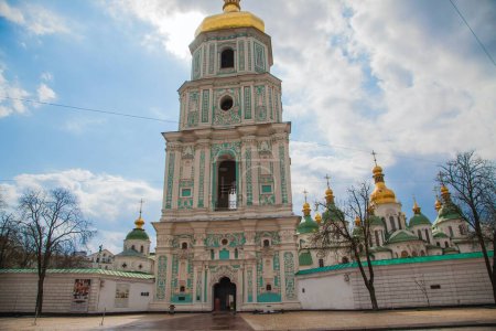 Photo for St. Sophia's Cathedral and Belltower in Kyiv, Ukraine - Royalty Free Image