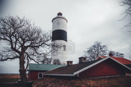 Photo for Lange Jan lighthouse on the Swedish island of Oland - Royalty Free Image