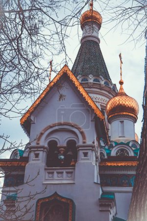 Photo for The Russian Church "Sveti Nikolay Mirlikiiski" in Sofia, Bulgaria - Royalty Free Image