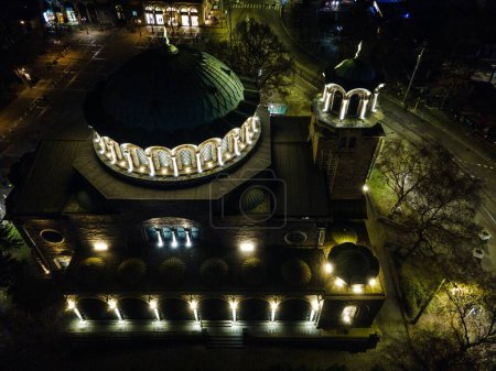 Téléchargez les photos : Cathédrale St. Kyriaki Eglise dans la ville de Sofia, Bulgarie - en image libre de droit