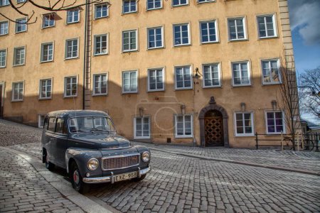 Photo for Old Volvo in Stockholm, Sweden - Royalty Free Image