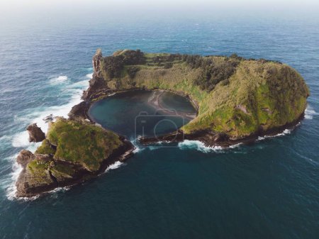Foto de Isla de Vila Franca en las Azores - Imagen libre de derechos