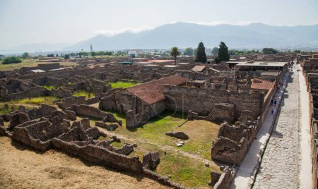 Photo for Views from around Pompeii near Naples, Italy - Royalty Free Image