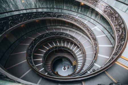Téléchargez les photos : Escalier Bramante au Vatican, Cité - en image libre de droit