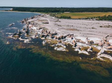 Foto de Sigsarve en Gotland, Suecia por Drone - Imagen libre de derechos