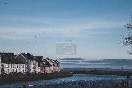 Téléchargez les photos : Vue sur le littoral depuis Galway, Irlande - en image libre de droit