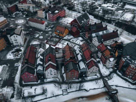 Views of Sundsvall, Sweden by Drone