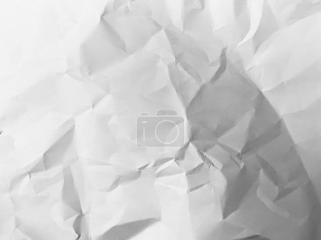 Foto de Fondo de papel arrugado para espacio de copia. Superposición de textura de papel para maqueta - Imagen libre de derechos