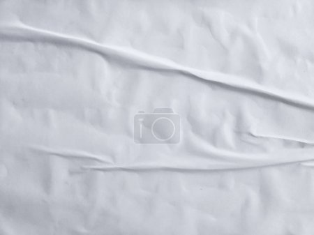 Photo for White creased poster texture - Royalty Free Image
