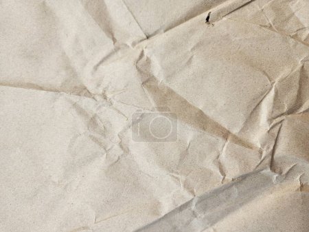 Téléchargez les photos : Fond de papier recyclé rides brunes - en image libre de droit