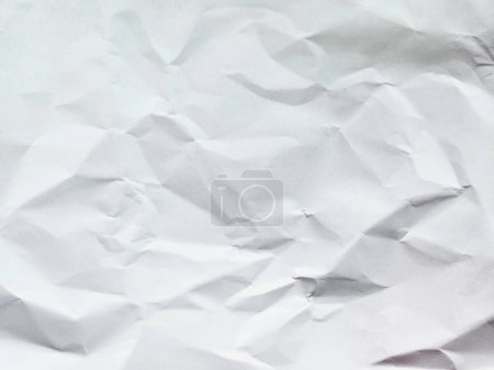 Photo for White paper ripped torn background blank creased crumpled posters placard grunge textures surface backdrop empty space for text - Royalty Free Image