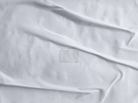 Téléchargez les photos : Papier blanc déchiré fond déchiré blanc froissé affiches froissées plaque grunge textures surface toile de fond espace vide pour le texte - en image libre de droit