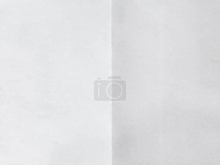 Photo for Blank paper folded on two. Background - Royalty Free Image
