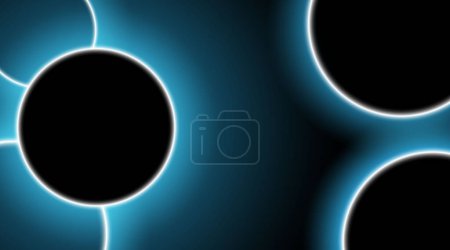Illustration for Dark Gradient Abstract Background Design 3 - Royalty Free Image