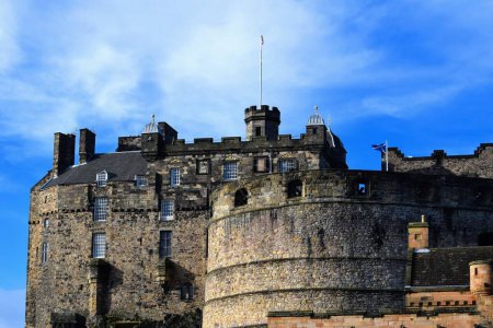 Photo for Edinburgh Castle View in Scotland - Royalty Free Image
