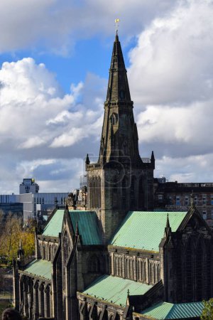 Photo for Historic medieval church view in Glasgow, Scotland. High quality photo - Royalty Free Image