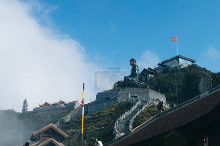 Photo for Buddha Statue in Mount Fansipan, SAPA exploration. High quality photo - Royalty Free Image