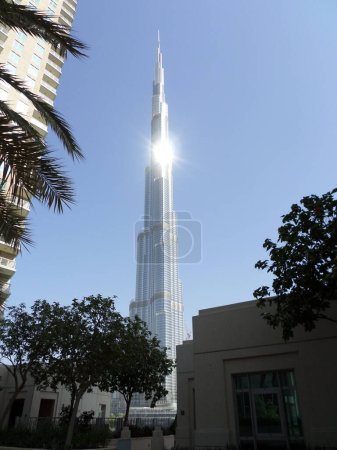 Téléchargez les photos : Burj Khalifa à partir de hotel. Dubaï Émirats arabes unis. - en image libre de droit
