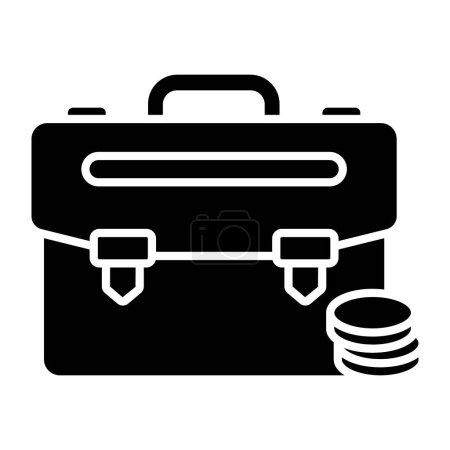 Photo for Trendy design icon of briefcase - Royalty Free Image