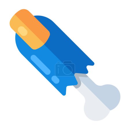 Ilustración de Un icono de descarga premium de dogbone - Imagen libre de derechos