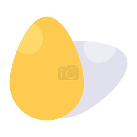 Illustration for Eggs  icon, editable vector - Royalty Free Image